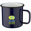 Branded Promotional CAMPFIRE 475 ML MUG in Blue Mug From Concept Incentives.