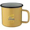Branded Promotional CAMPFIRE 475 ML MUG in Cream Mug From Concept Incentives.