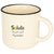 Branded Promotional LAKEVIEW 310 ML CERAMIC POTTERY MUG in Cream Mug From Concept Incentives.