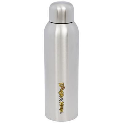 Branded Promotional GUZZLE 820 ML SPORTS BOTTLE in Silver Sports Drink Bottle From Concept Incentives.