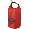 Branded Promotional CAMPER 10 LITRE WATERPROOF BAG in Red Bag From Concept Incentives.