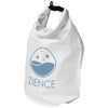 Branded Promotional CAMPER 10 LITRE WATERPROOF BAG in White Solid Bag From Concept Incentives.