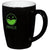 Branded Promotional MENDI 350 ML CERAMIC POTTERY MUG in Black Solid Mug From Concept Incentives.