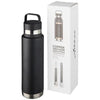 Branded Promotional COLTON 600 ML COPPER VACUUM THERMAL INSULATED SPORTS BOTTLE in Black Solid Sports Drink Bottle From Concept Incentives.