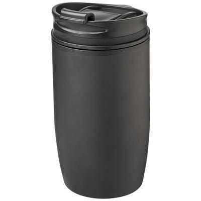 Branded Promotional PRADO 330 ML THERMAL INSULATED TUMBLER in Silver  From Concept Incentives.