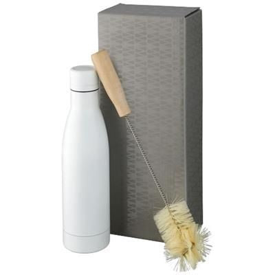 VASA COPPER VACUUM THERMAL INSULATED BOTTLE with Brush Set