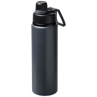 Branded Promotional KIVU 800 ML SPORTS BOTTLE in Black Solid  From Concept Incentives.