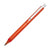 Branded Promotional CLEAR TRANSPARENT PLASTIC BALL PEN in Red Pen From Concept Incentives.