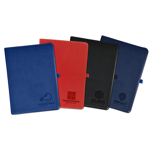 Branded Promotional Crosby Softy Notepad Notepad From Concept Incentives.