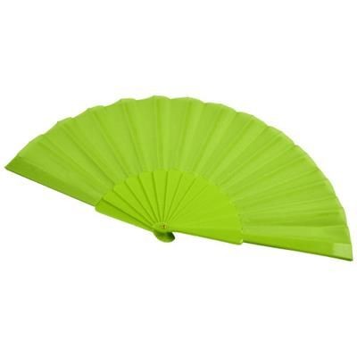 Branded Promotional MAESTRAL FOLDING HANDFAN in Paper Box in Green Technology From Concept Incentives.