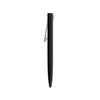 Branded Promotional CLICK BALL PEN GLOSS FINISH in Black & Silver Pen From Concept Incentives.