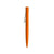 Branded Promotional CLICK BALL PEN GLOSS FINISH in Orange & Silver Pen From Concept Incentives.