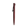 Branded Promotional CLICK BALL PEN MATT FINISH in Burgundy & Black Pen From Concept Incentives.