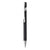 Branded Promotional JUPITER BALL PEN in Black & Silver Pen From Concept Incentives.