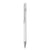 Branded Promotional JUPITER BALL PEN in White & Silver Pen From Concept Incentives.