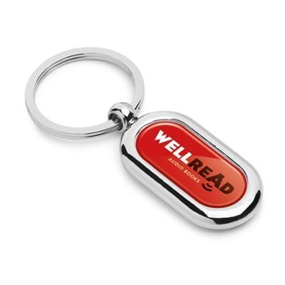 Branded Promotional GALAXY KEYRING Keyring From Concept Incentives.