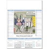 Branded Promotional CARTOON PICTORIAL MEMO WALL CALENDAR Calendar From Concept Incentives.