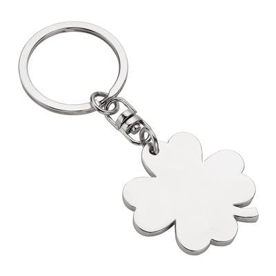 Branded Promotional OSASCO SHINY KEYRING Keyring From Concept Incentives.