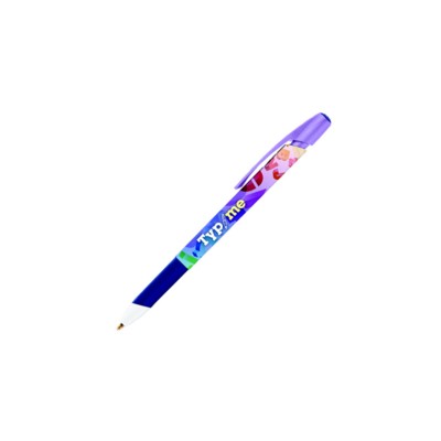 Branded Promotional BIC¬¨√Ü MEDIA CLIC GRIP DIGITAL BALL PEN Pen From Concept Incentives.