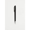 Branded Promotional RIDGE TWIST BALL PEN in Black-silver Pen From Concept Incentives.