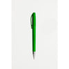 Branded Promotional RIDGE TWIST BALL PEN in Green-silver Pen From Concept Incentives.