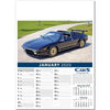 Branded Promotional COLLECTORS CARS WALL CALENDAR Calendar From Concept Incentives.