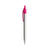 Branded Promotional JAZZ BALL PEN in Silver-hot in Pink Pen From Concept Incentives.