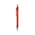 Branded Promotional FROSTY COLOUR BALL PEN in Red-silver Pen From Concept Incentives.