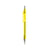 Branded Promotional FROSTY COLOUR BALL PEN in Yellow-silver Pen From Concept Incentives.