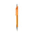 Branded Promotional FROSTY COLOUR BALL PEN in Orange-silver Pen From Concept Incentives.