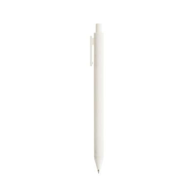 Branded Promotional SOFT TOUCH BALL PEN in White Pen From Concept Incentives.