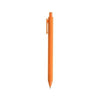 Branded Promotional SOFT TOUCH BALL PEN in Orange Pen From Concept Incentives.