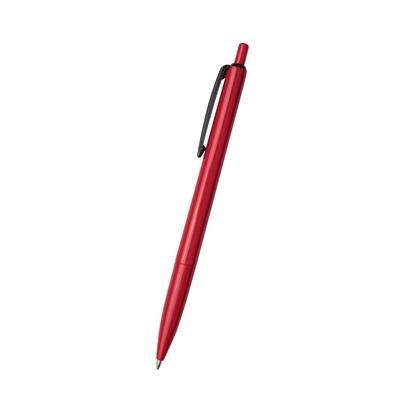 Branded Promotional GLOSS BALL PEN in Red-black Pen From Concept Incentives.