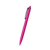 Branded Promotional GLOSS BALL PEN in Pink-black Pen From Concept Incentives.