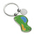 Branded Promotional BLOOMINGTON KEYRING Keyring From Concept Incentives.