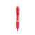 Branded Promotional CURVY COLOUR BALL PEN in Red Pen From Concept Incentives.