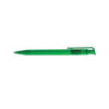 Branded Promotional CALICO BALL PEN in Frosted in Green Pen From Concept Incentives.