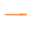 Branded Promotional CALICO BALL PEN in Frosted in Orange Pen From Concept Incentives.