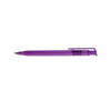 Branded Promotional CALICO BALL PEN in Frosted in Purple Pen From Concept Incentives.