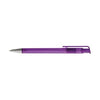 Branded Promotional CALICO ARCTIC FROST BALL PEN in Purple & Silver Pen From Concept Incentives.