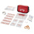 Branded Promotional SAVE-ME 19-PIECE FIRST AID KIT in Red First Aid Kit From Concept Incentives.