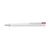 Branded Promotional FLAT CAP PEN in White-red Pen From Concept Incentives.