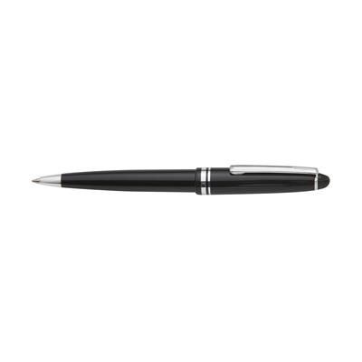 Branded Promotional ALPINE PEN in Black-silver Pen From Concept Incentives.