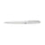 Branded Promotional ALPINE PEN in White-silver Pen From Concept Incentives.