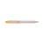 Branded Promotional BORDER MESSAGE PEN in White & Yellow Pen From Concept Incentives.