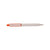 Branded Promotional BORDER MESSAGE PEN in White & Orange Pen From Concept Incentives.