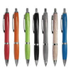 Branded Promotional CURVY SPECKLE ECO BALL PEN Pen From Concept Incentives.