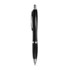 Branded Promotional CURVY SPECKLE ECO BALL PEN in Black Pen From Concept Incentives.