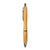 Branded Promotional CURVY BAMBOO BALL PEN Pen From Concept Incentives.