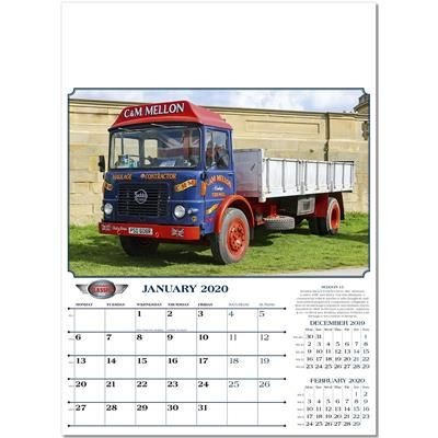 Branded Promotional COMMERCIAL CLASSICS WALL CALENDAR Calendar From Concept Incentives.